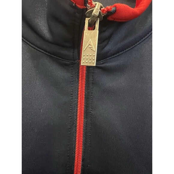 Antigua Kansas Jayhawks 3XL Quarter-Zip Pullover Navy Blue NCAA Excellent Cond. - Picture 3 of 11